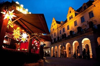 Fürstliches Flair herrscht auf dem Weihnachtsmarkt auf Schloss St. Emmeran