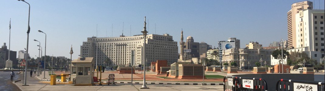 Zentraler Schauplatz der Revolution: Der Tahrir-Platz in Kairo