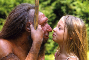 Auf Tuchfühlung mit dem Neanderthaler.