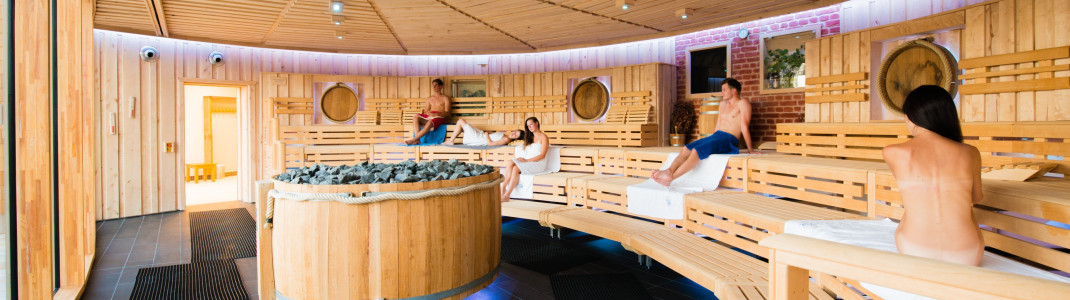 In der Therme Obernsees kommen Saunafreunde auf ihre Kosten.