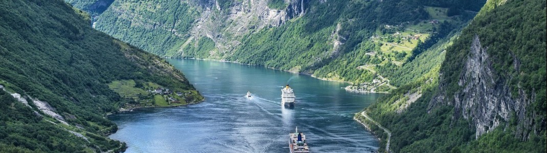 Die Fjorde in Norwegen sind weltweit einzigartig.