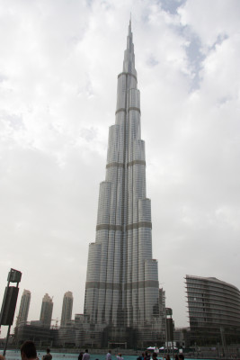 Unübersehbar in Dubai: Der Burj Khalifa.