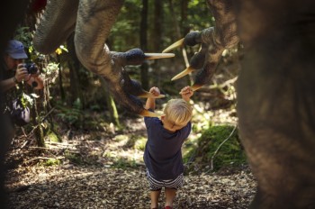 Vom Fossil bis zum T-Rex: Im Dinosaurier Park wird die Evolution Schritt für Schritt erlebbar – spannend, anschaulich und draußen in der Natur.