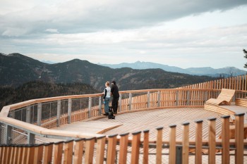 Die Panorama Muschel bietet dir Entspannung und Weitblick.