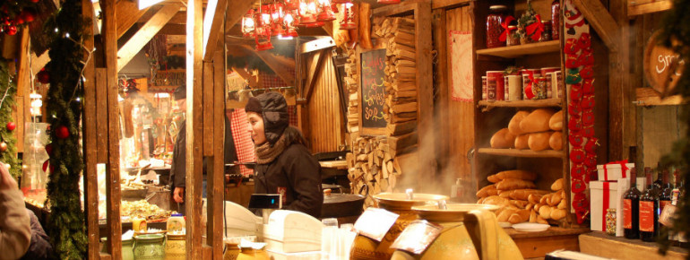 The Christmas market in Budapest is located right at the centre of the Hungarian capital.