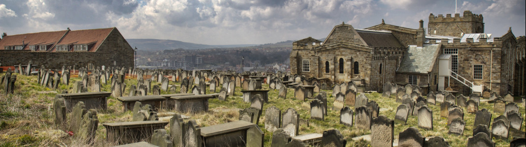 We proudly introduce the world's creepiest cemetery: Whitby!