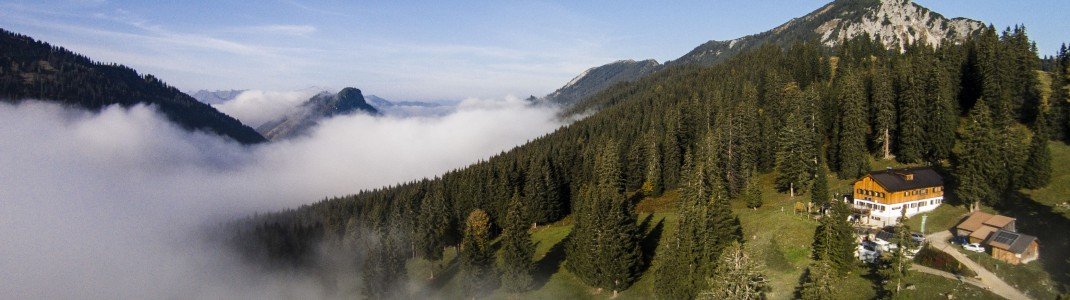 Gufferthütte von oben