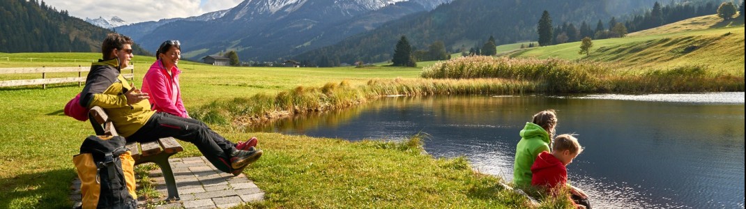 Natur, Abenteuer, Familienglück: Das Tannheimer Tal ist wie gemacht für gemeinsame Urlaubsmomente.