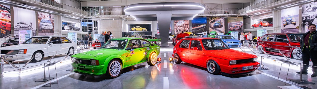 100 Fahrzeuge sind in der neuen Sonderausstellung zum Tuning-Thema zu sehen.