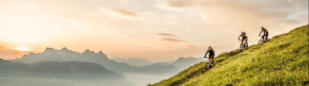 Die Bergwelt des Brixentals auf zwei Rädern erkunden