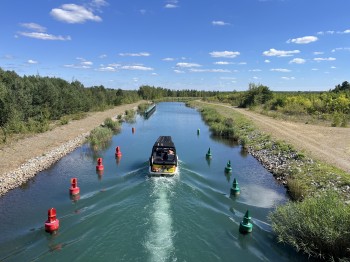 Im neu erschlossenen Revier ist eine Rundtour von 50km möglich.
