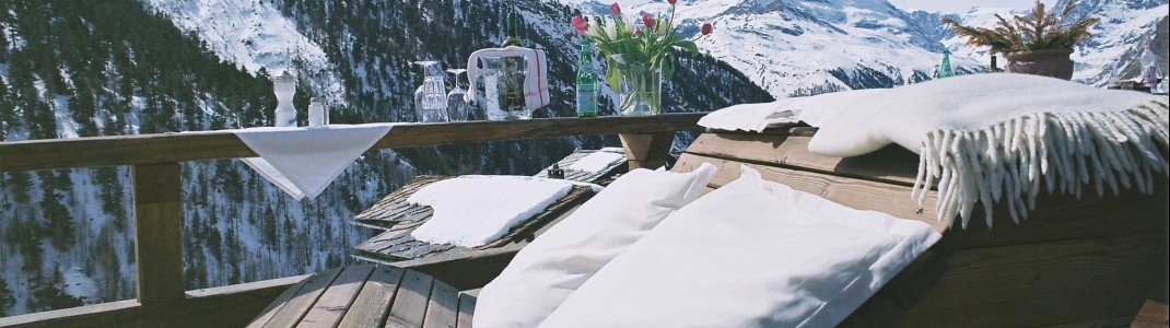 Luxuriöse Entspannung mit Blick aufs Matterhorn