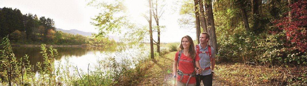 Das Allgäu entdecken entlang der Wasserläuferroute