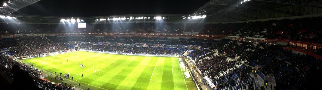 Das Stade Lumières am 28. Februar 2016 beim Spiel zwischen Olympique Lyon und Paris St. Germain