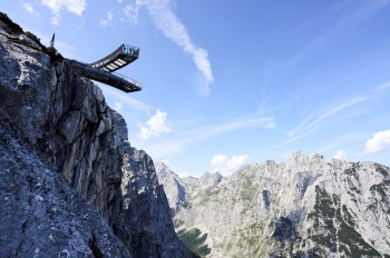 In Garmisch-Classic bekommst du Panorama auch ohne anstrengenden Anstieg.