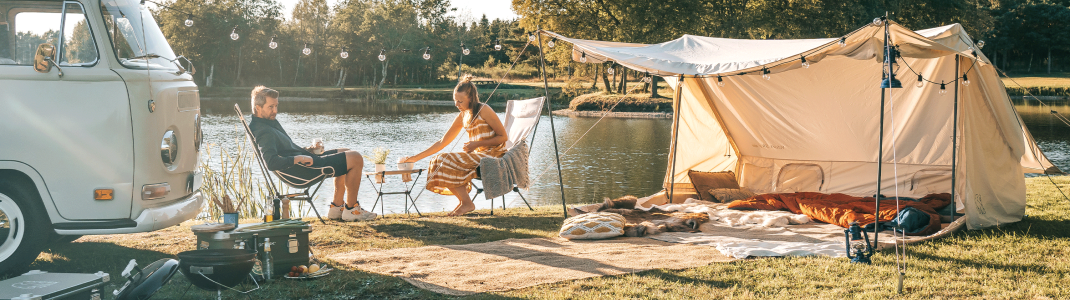 Nordisk Zelte vereinen Design und Komfort.