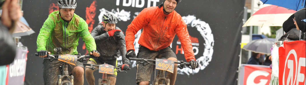 Auf der Zielpromenade in Wolkenstein