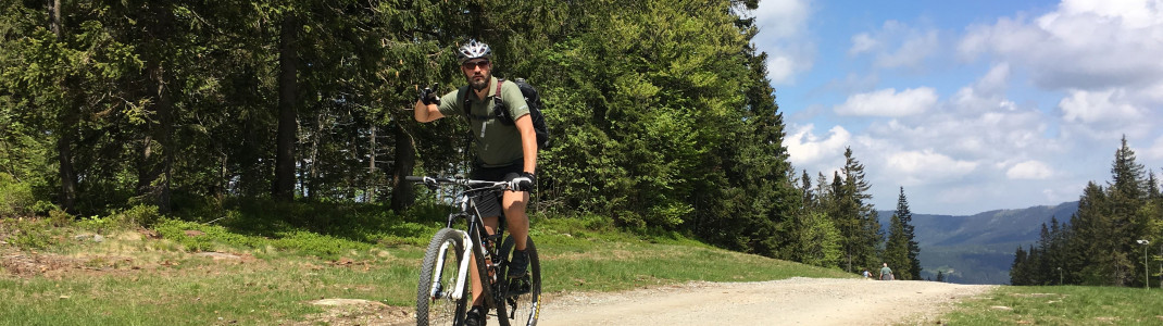 Training im Bayerischen Wald: 1500 Höhenmeter pro Trainingseinheit reichen völlig!