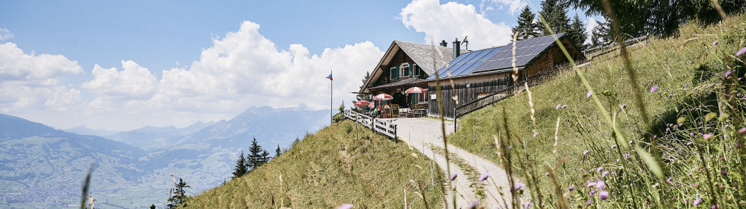 Auf dem Weg zur Gafadurahütte