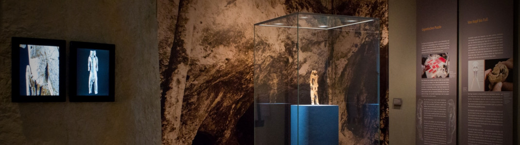 Im Ulmer Museum befindet sich die Figur des Löwenmenschen aus der Höhle Hohlenstein im Lonetal.