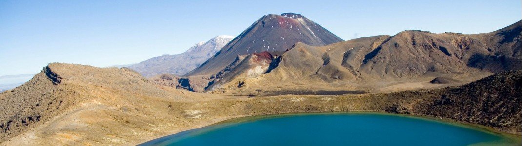 Die Vulkanlandschaft im Tongariro-Nationalpark