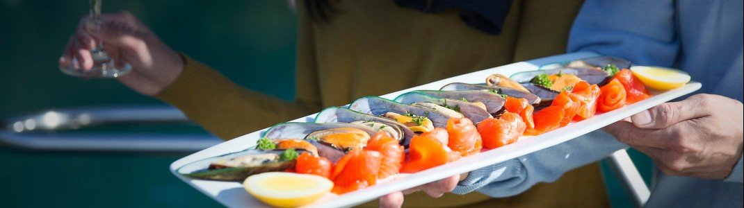 Wein und Meeresfrüchte - ein Traum für Genießer!