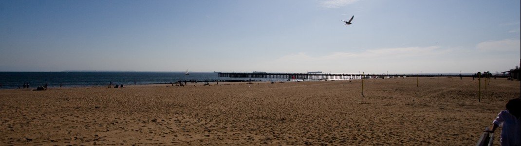 Am Strand von Coney Island