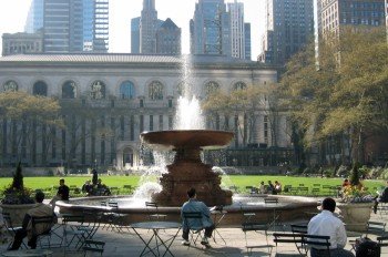 Bryant Park and the New York Public Library