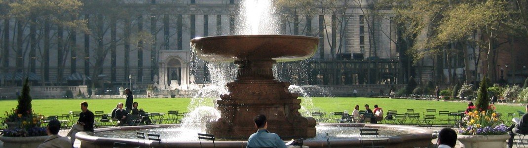Bryant Park and the New York Public Library
