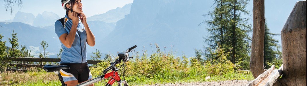 Radler benötigen zusätzliches Equipment für Reparaturarbeiten