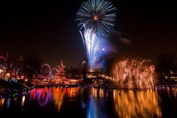 Feuerwerk Festival im Tivoli Vergnügungspark