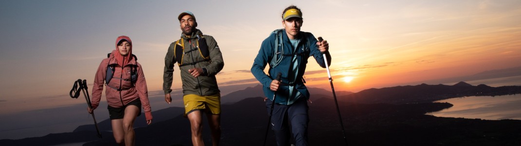 Speedhiking steht für dynamische Bergtouren im eigenen Rhythmus.