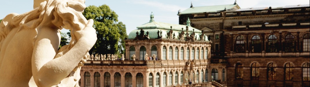 Der Dresdner Zwinger beherbergt mehrere Museen.