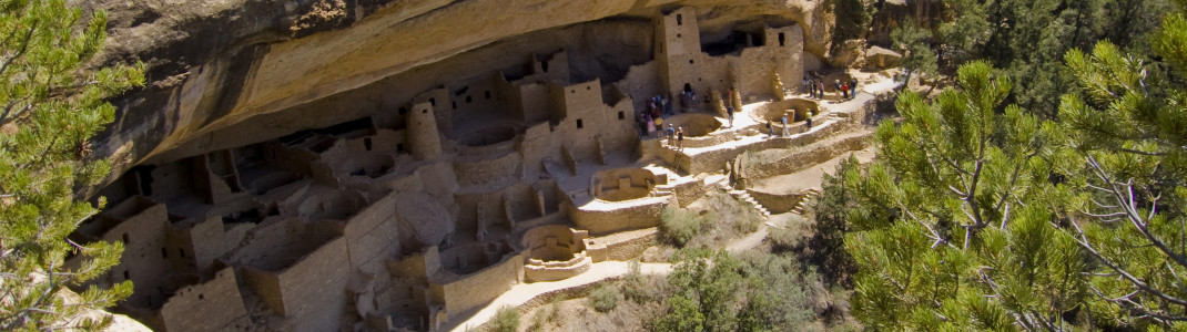 The cliff dwellings are a UNESCO World Heritage Site