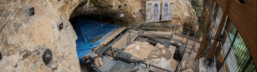 One of Europe's most important archaeological excavation sites, Grotta di Fumane, is located near Lake Garda.