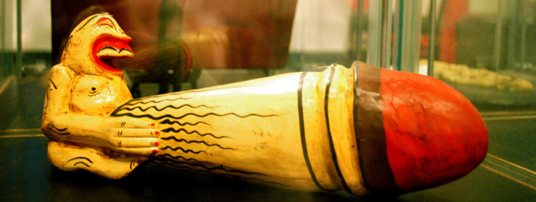 Sex was a major topic even in most ancient cultures, as you can tell from historic exhibits at Erotic Heritage Museum.