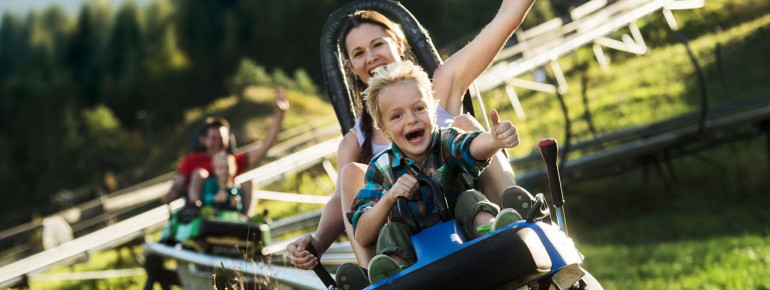 Lucky Flitzer in Flachau: Happy faces as far as the eye can see.