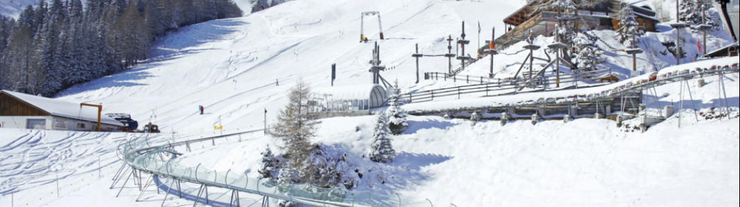 At a length of more than 3km, the toboggan run Pradaschier is the longest track-guided railway in Europe.