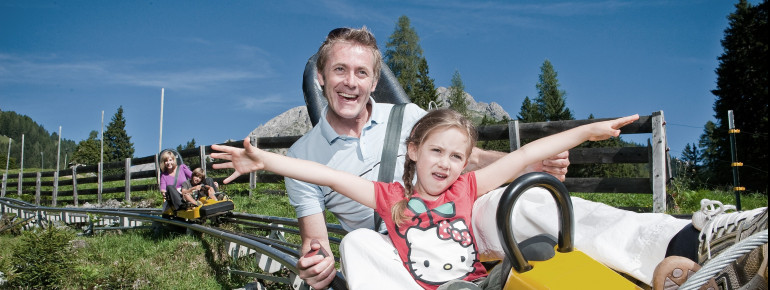 The Imst Alpine Coaster at the ski resort of Imst is the world’s longest alpine roller coaster.
