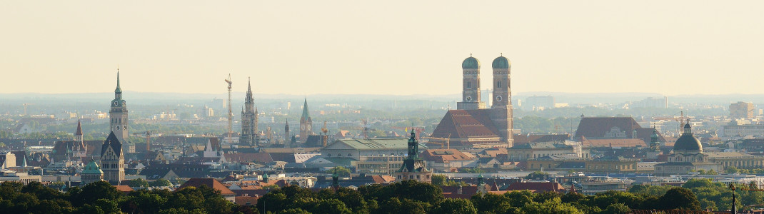 The Bavarian capital Munich.