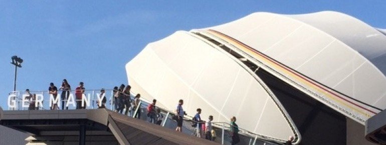 Germany has the most innovative pavilion