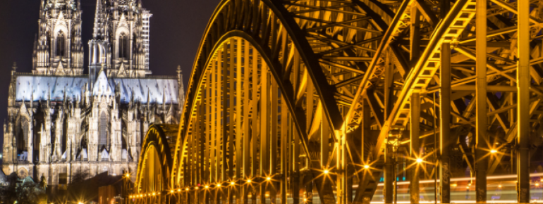 Der Kölner Dom ist das Wahrzeichen der Stadt am Rhein