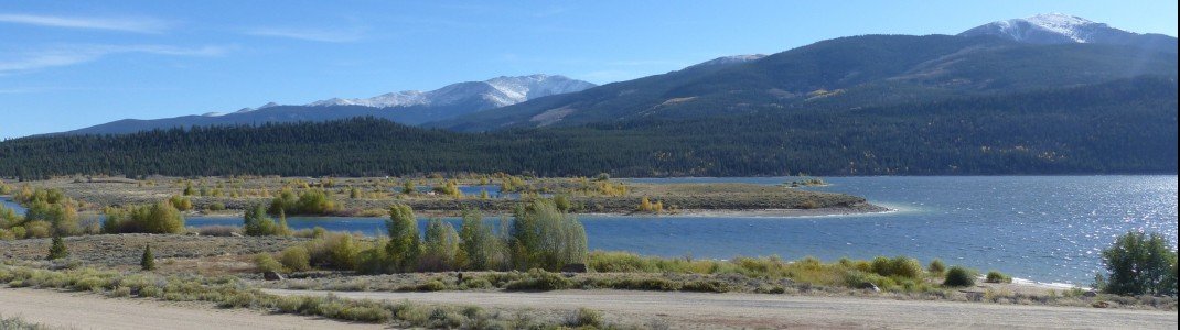 Die Twin Lakes beim Independence Pass