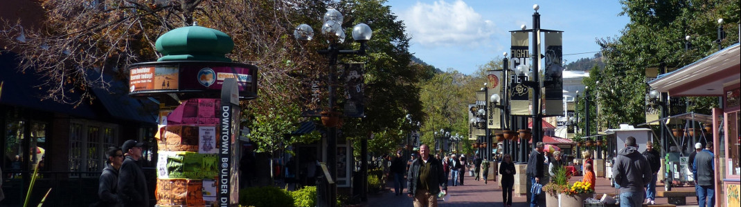 Die Pearl Street in Boulder