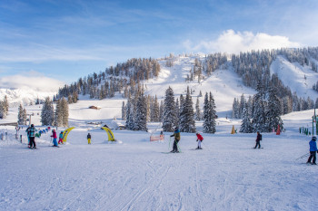 Das Skigebiet in Lofer ist perfekt für Familien mit Kindern.