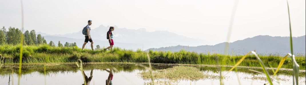 Die Wander-Region Altenmarkt-Zauchensee bietet über 20 markierte Wanderrouten in jeder Höhenlage.