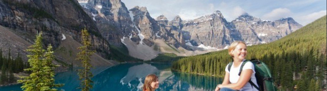 Am malerischen Moraine Lake