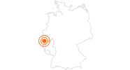 Webcam Vossenack, Eifel region: Position on map