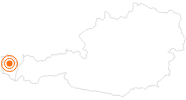 Webcam Mellau in the Bregenz Forest: Position on map