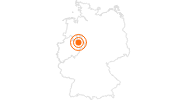 Webcam Oerlinghausen - Airport: Position on map